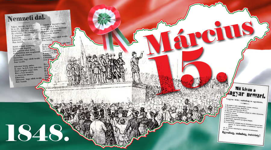 Pest megye is az 1848–49-es forradalomra és szabadságharcra emlékezik