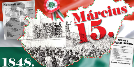 Pest megye is az 1848–49-es forradalomra és szabadságharcra emlékezik